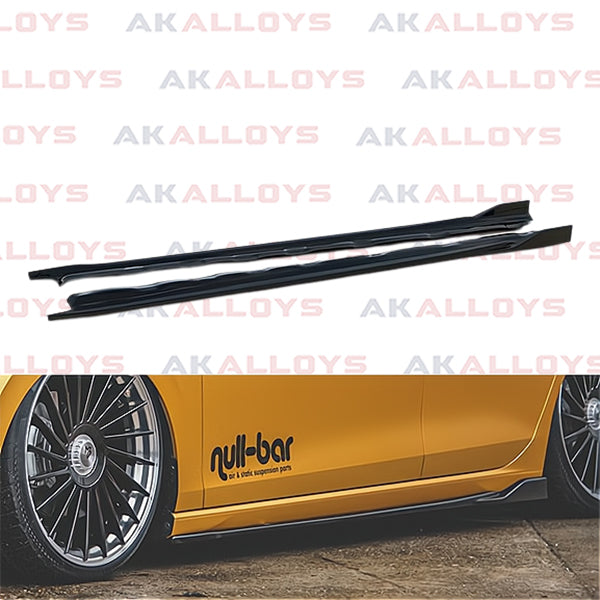 A1 - GB: Gloss Black Maxton Side Skirts 18+