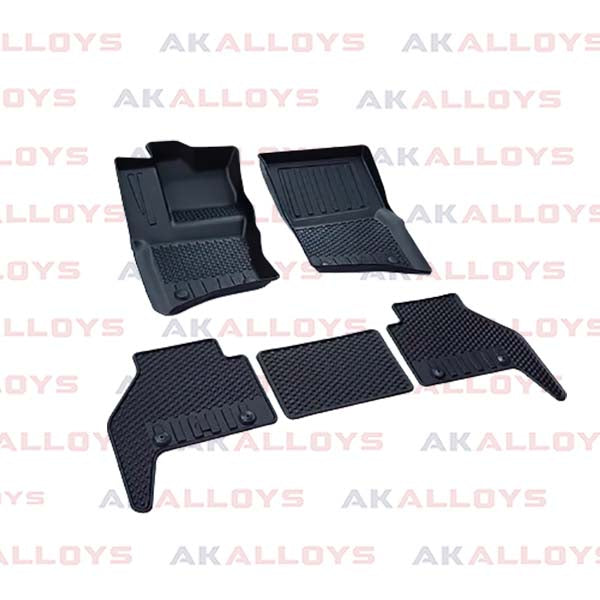 LAND ROVER RHD MUD BLOCK FLOOR MATS FULL SET