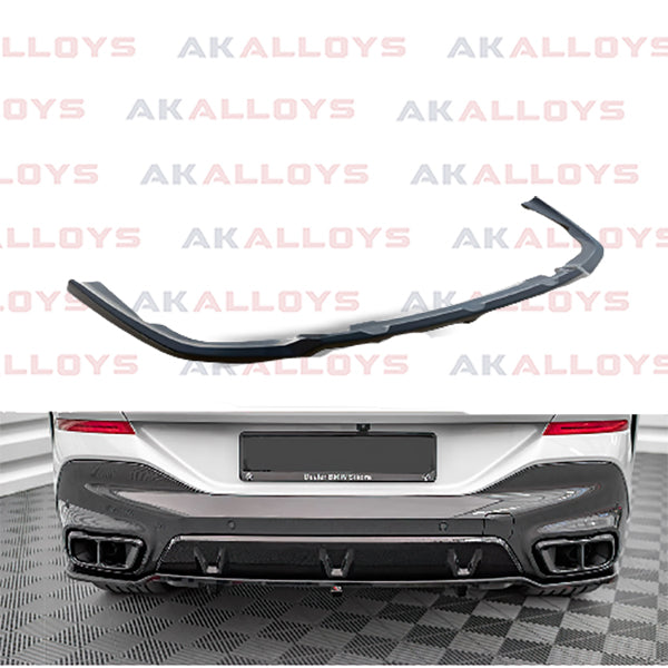 BMW MAXTON REAR BUMPER SPLITTER IN GLOSS BLACK