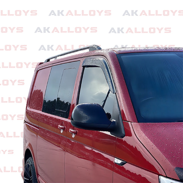 VOLKSWAGEN LWB ALUMINIUM ROOF BARS BLACK