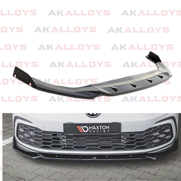 VOLKSWAGEN MAXTON FRONT SPLITTER GLOSS BLACK