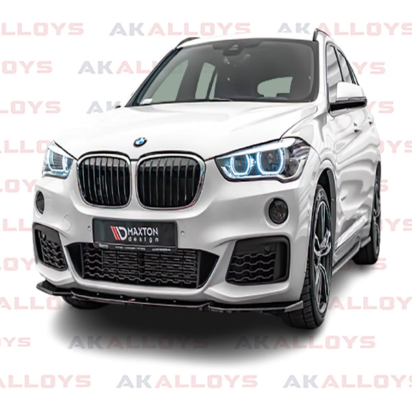 BMW MAXTON M SPORT FRONT SPLITTER GLOSS BLACK