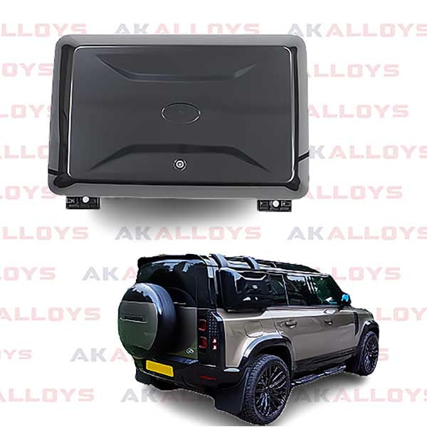 LAND ROVER STYLE SIDE STORAGE BOX - IN GLOSS BLACK