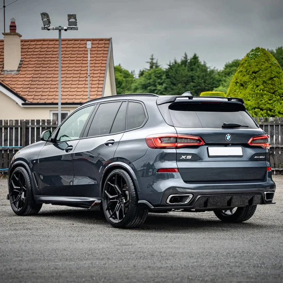 BMW BLACK KNIGHT AERO KIT GLOSS BLACK FULL WITH GRILL & MIRROR CAPS