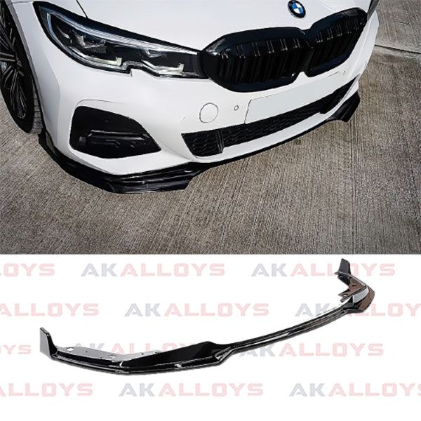 BMW FRONT SPLITTER LIP GLOSS BLACK