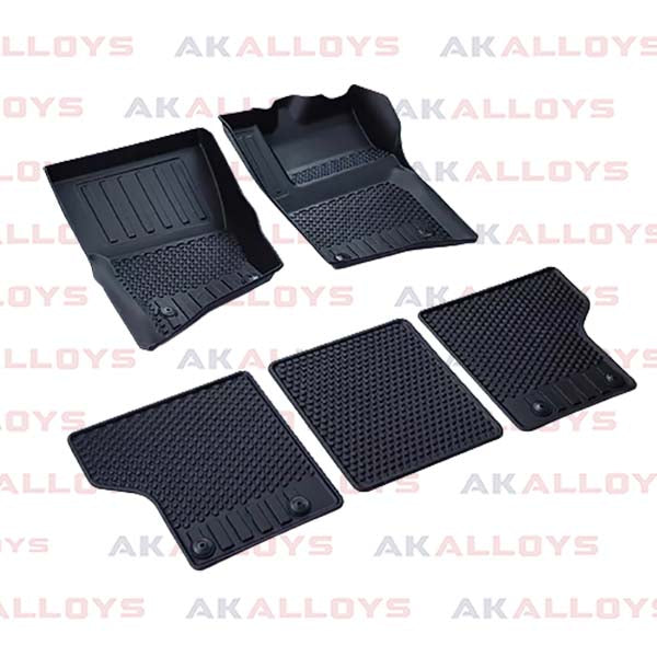 LAND ROVER MUD BLOCK FLOOR MATS FULL SET