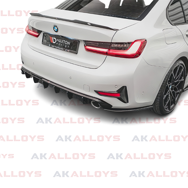 BMWMAXTON REAR DIFFUSER STANDARD MODELS NON M SPORT GLOSS BLACK – AKALLOYS