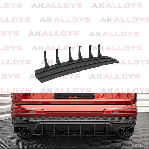 AUDI FACELIFT MAXTON STREET PRO REAR DIFFUSER MATTE BLACK – AKALLOYS