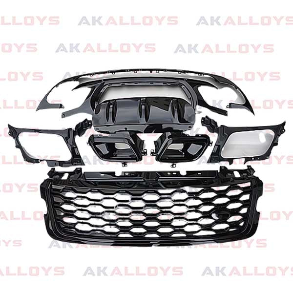 LAND ROVER DYNAMIC UPGRADE KIT GRILLE SIDE VENTS BUMPER – BLACK