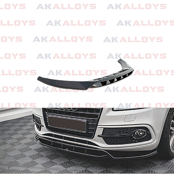 AUDI MAXTON FRONT SPLITTER  GLOSS BLACK