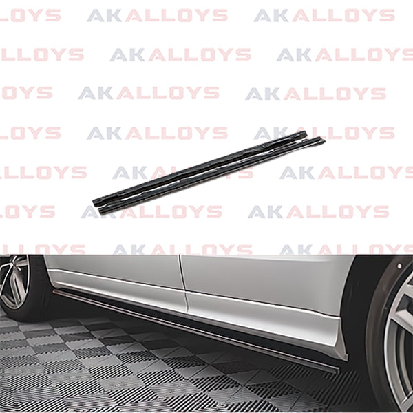 AUDIMAXTON SIDE SKIRT SPLITTERS GLOSS BLACK