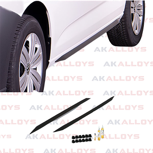 VOLKSWAGEN SIDE SKIRT SPLITTERS "SLIM" - IN GLOSS BLACK