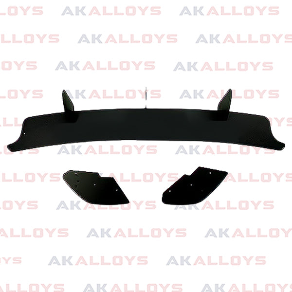 VOLKSWAGEN REAR BLADE DIFFUSER AND SIDE SPLITTERS - GLOSS BLACK