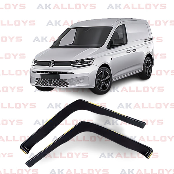 VOLKSWAGEN STX INTERNAL WIND DEFLECTORS CLIP IN FITMENT DARK SMOKE