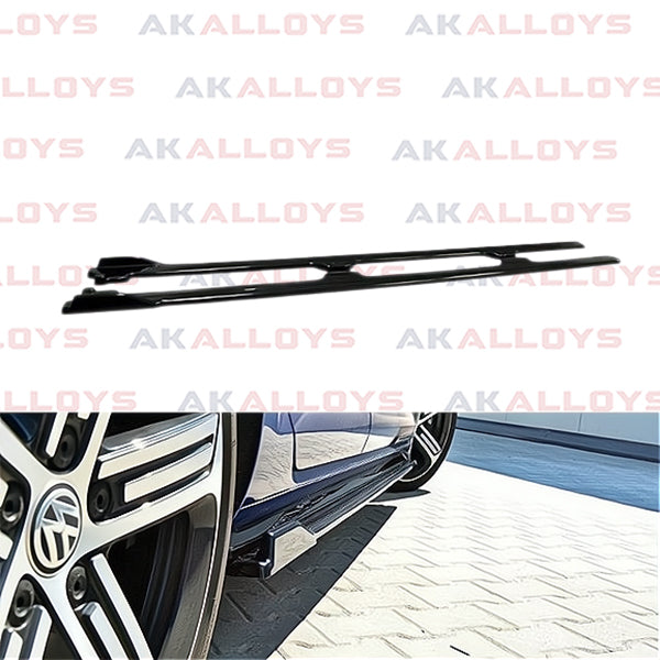 VOLKSWAGEN MAXTON SIDE SKIRT DIFFUSERS - GLOSS BLACK