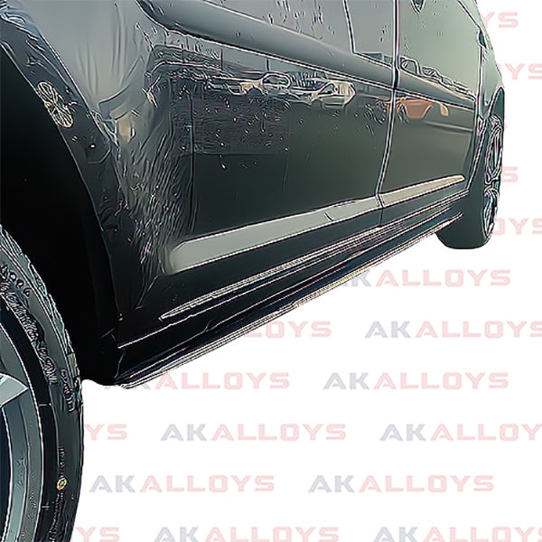 VOLKSWAGEN SIDE SKIRT SPLITTERS IN GLOSS BLACK