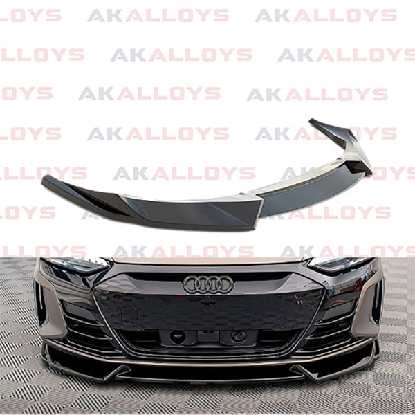 AUDI MAXTON FRONT SPLITTER IN GLOSS BLACK