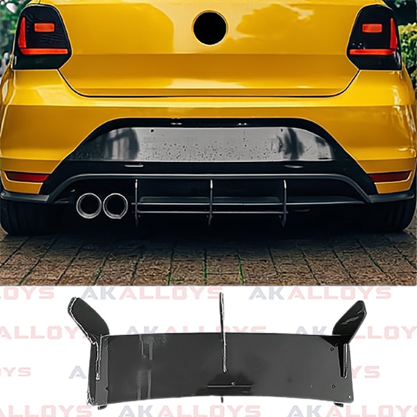 VOLKSWAGEN REAR BLADE STYLE DIFFUSER-GLOSS BLACK