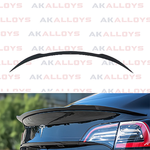 TESLA MAXTON REAR BOOT SPOILER IN GLOSS BLACK