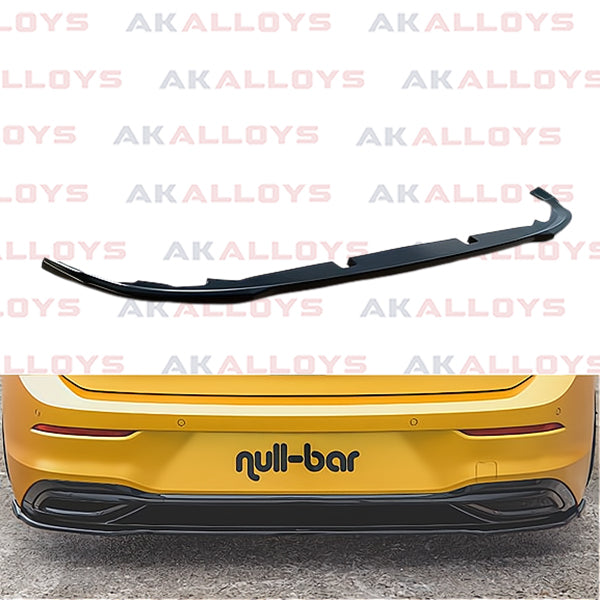 VOLKSWAGEN MAXTON CENTRAL REAR SPLITTER - GLOSS BLACK