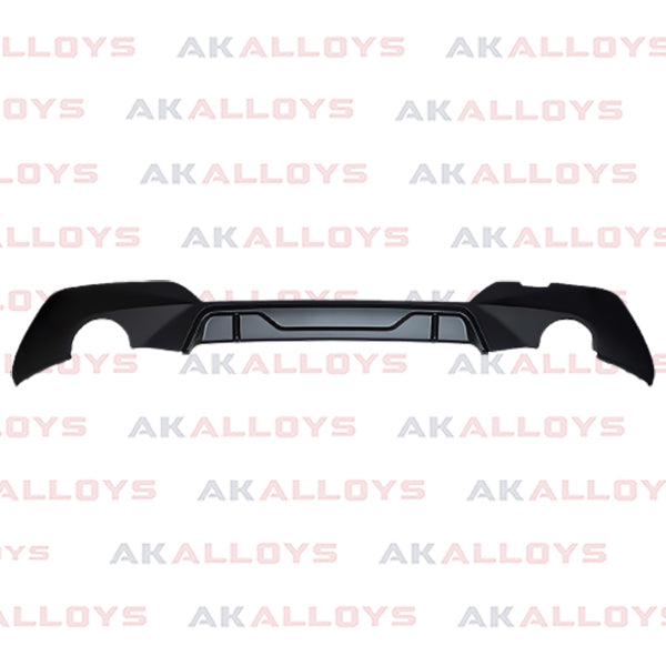 REAR DIFFUSER BMW DUAL EXIT MATTE BLACK