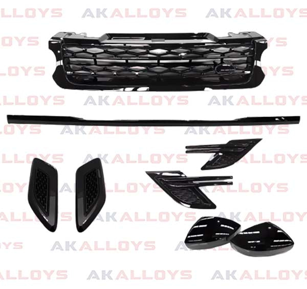 LAND ROVER BLACK EDITION TRIM SET FRONT GRILLE – BODY KIT