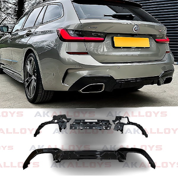 BMW  PERFORMANCE MP REAR DIFFUSER GLOSS BLACK