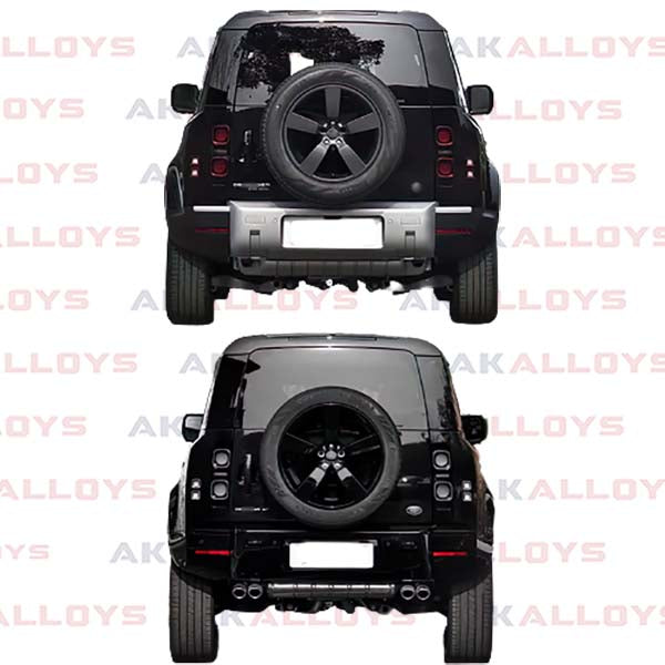 LAND ROVER FULL EXTERIOR FRONT & REAR BLACK