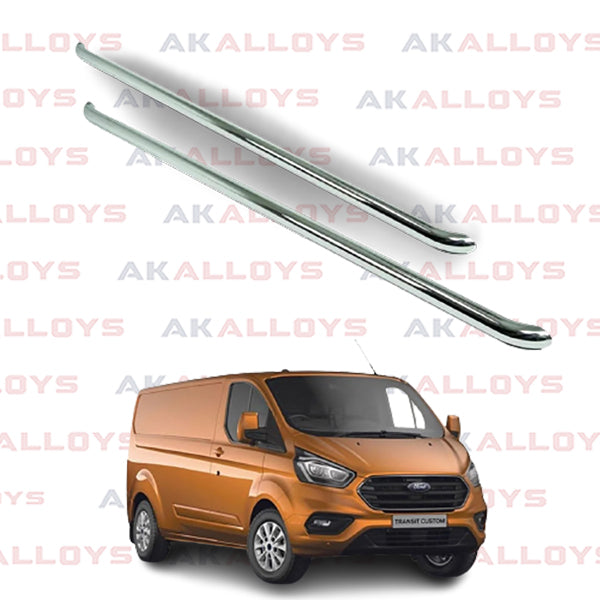 FORD CUSTOM SWB2.4 INCH STAINLESS STEEL OE STYLE SPORTLINE SIDE BARS