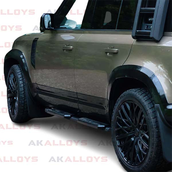 LAND ROVER GENUINE WHEEL ARCH KIT – GLOSS BLACK – AKALLOYS