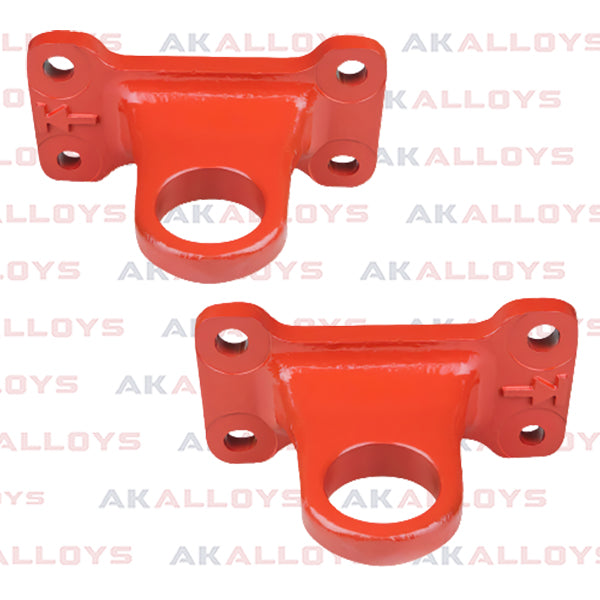 LAND ROVER OEM STYLE REAR TOW HOOK- PAIR – IN RED