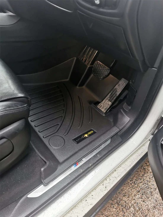 BMW FULLY TAILORED MATS IN BLACK MUDBLOCK