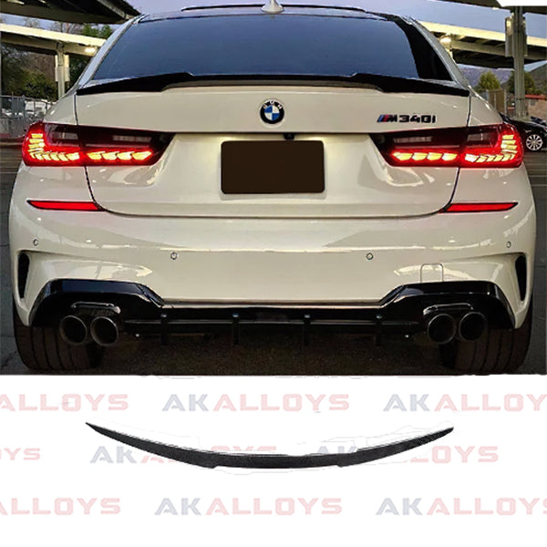 BMW STYLE REAR SPOILER IN GLOSS BLACK