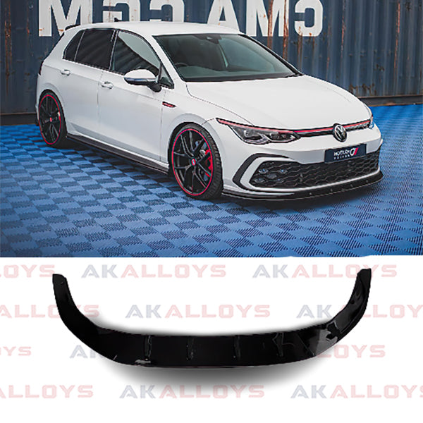 VOLKSWAGEN 3 PIECE FRONT SPLITTER GLOSS BLACK