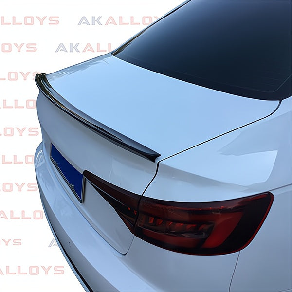 AUDI REAR SPOILER LIP GLOSS BLACK