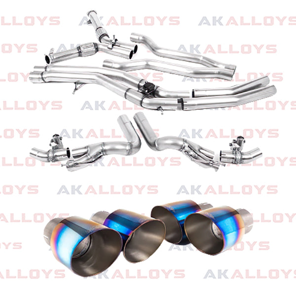 LAMBORGHINI MILLTEK SPORT OPF BACK EXHAUST SYSTEM WITH ACTIVE CENTRE