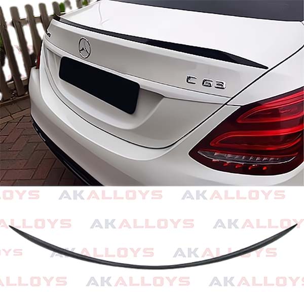 MERCEDES AMG STYLE REAR BOOT SPOILER IN GLOSS BLACK