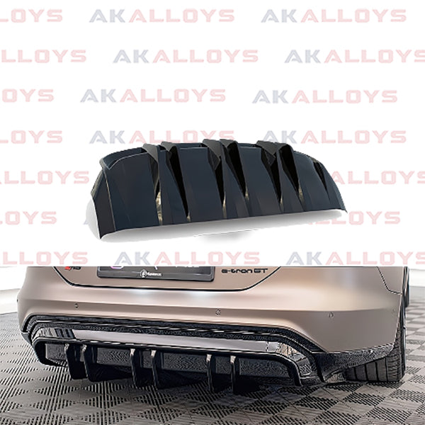 AUDI MAXTON REAR DIFFUSER IN GLOSS BLACK – AKALLOYS