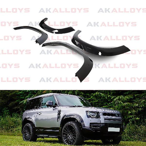 LAND ROVER WHEEL ARCH KIT - GLOSS BLACK