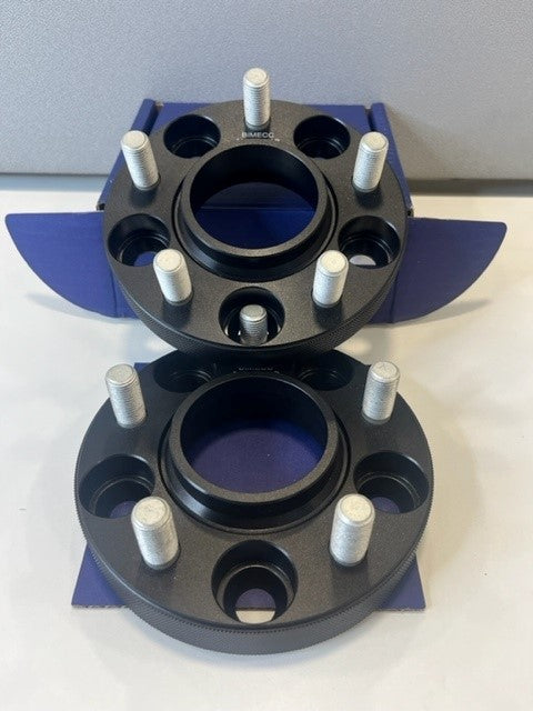 Land Rover/Range Rover 25mm Spacers 5x120 72.6mm + Stainless Steel Stu ...